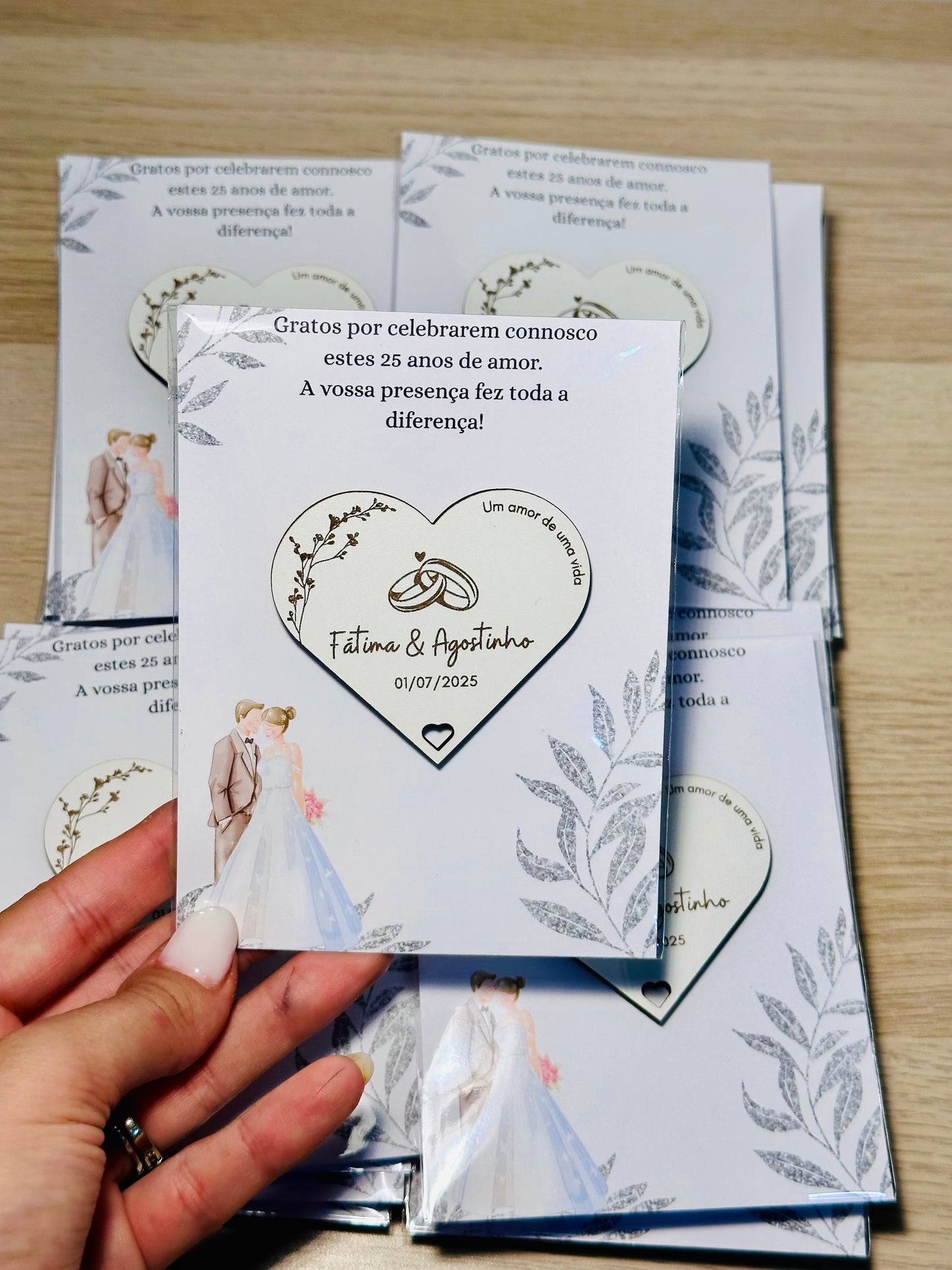 Íman Coração Casamento