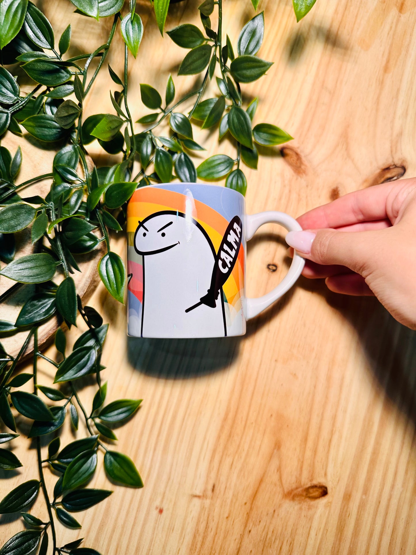 Caneca - Gente que não aceita a verdade eu trato com calma