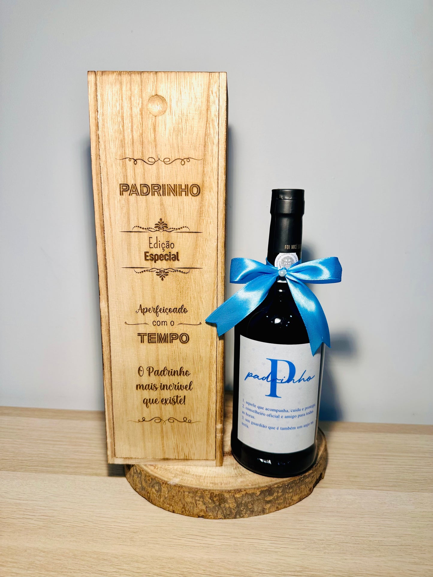 Caixa de Vinho do Porto Padrinho