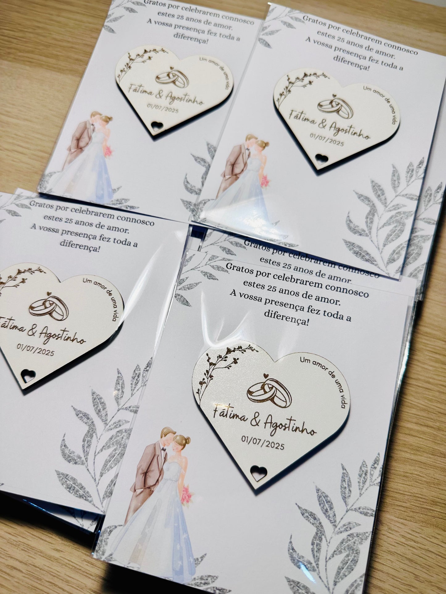 Íman Coração Casamento