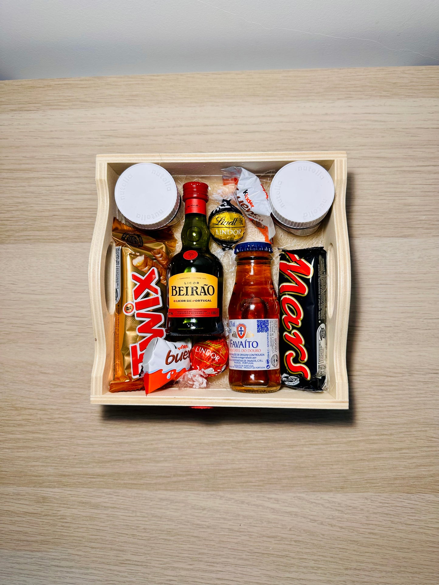 Caixa Beirão e Favaíto com Chocolates