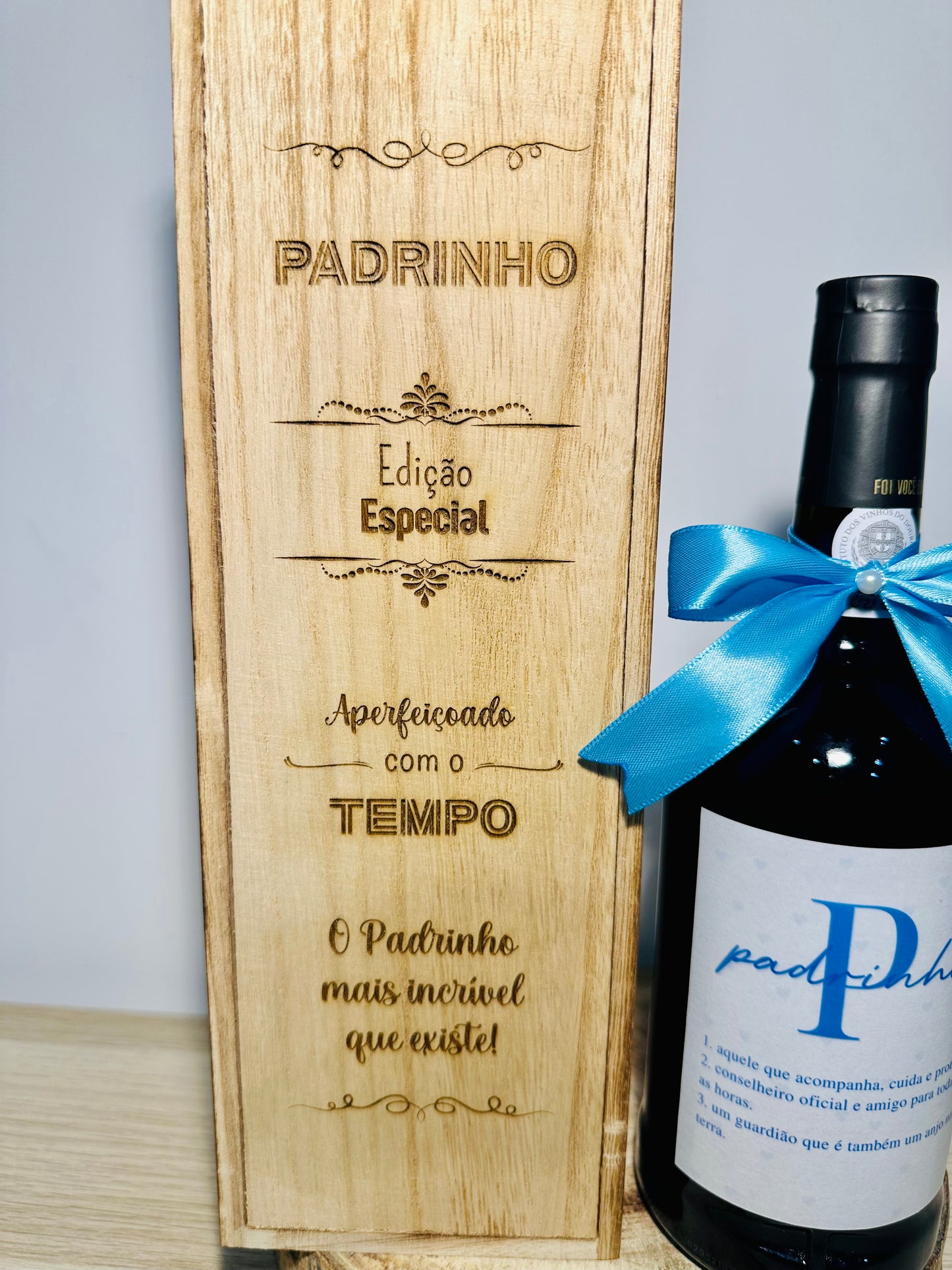 Caixa de Vinho do Porto Padrinho