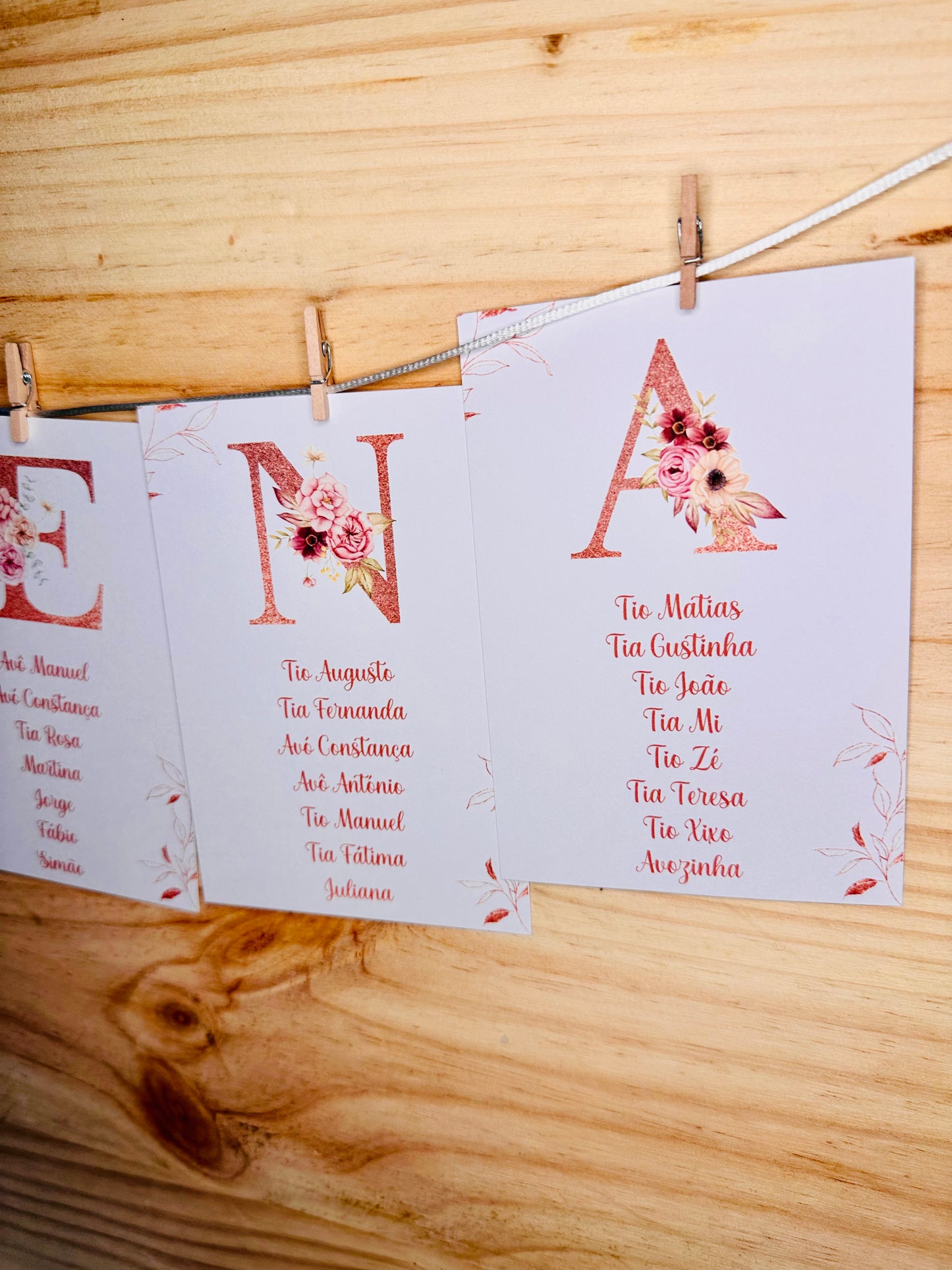 Marcador Inicial c/nomes