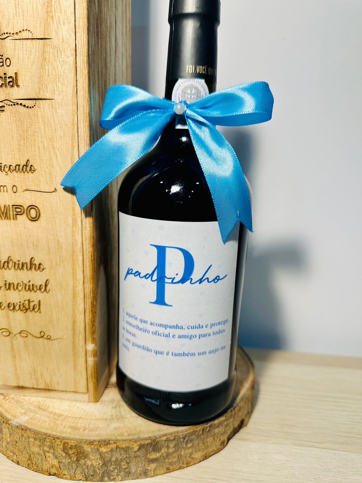 Caixa de Vinho do Porto Padrinho