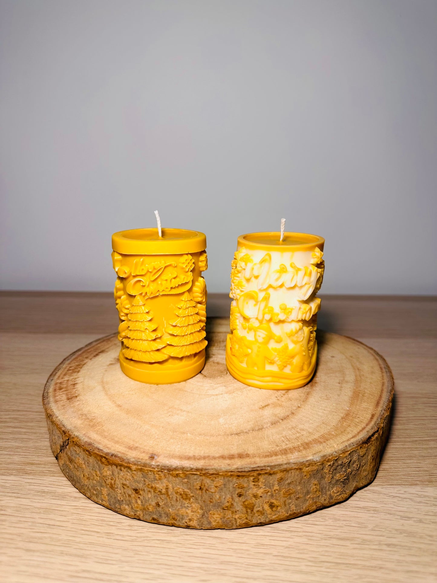 Vela Merry Christmas Boneco