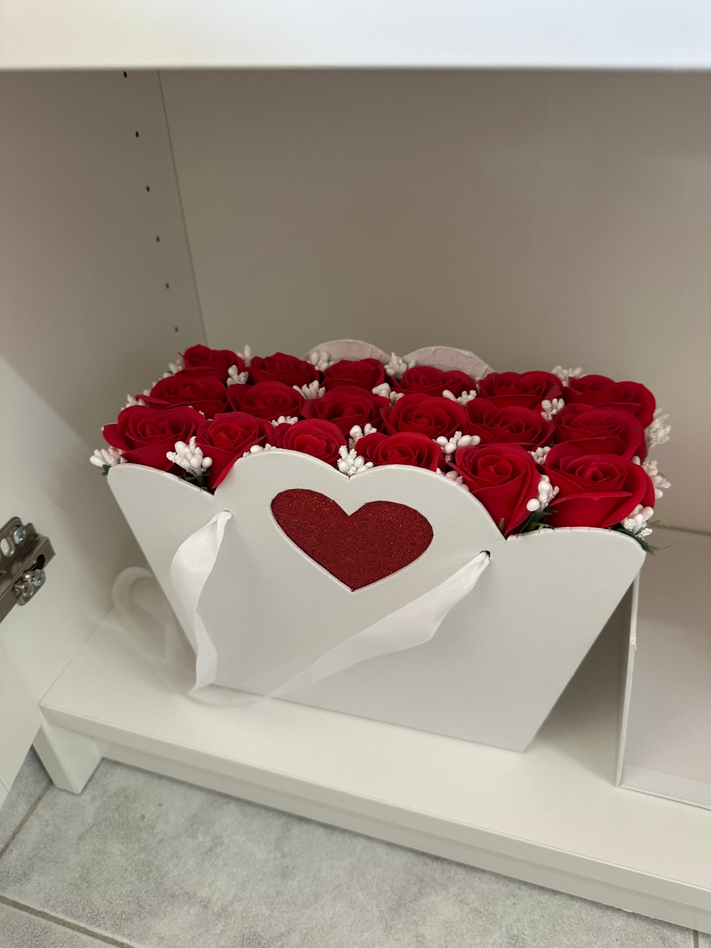 Cesta c/Flores de Sabão