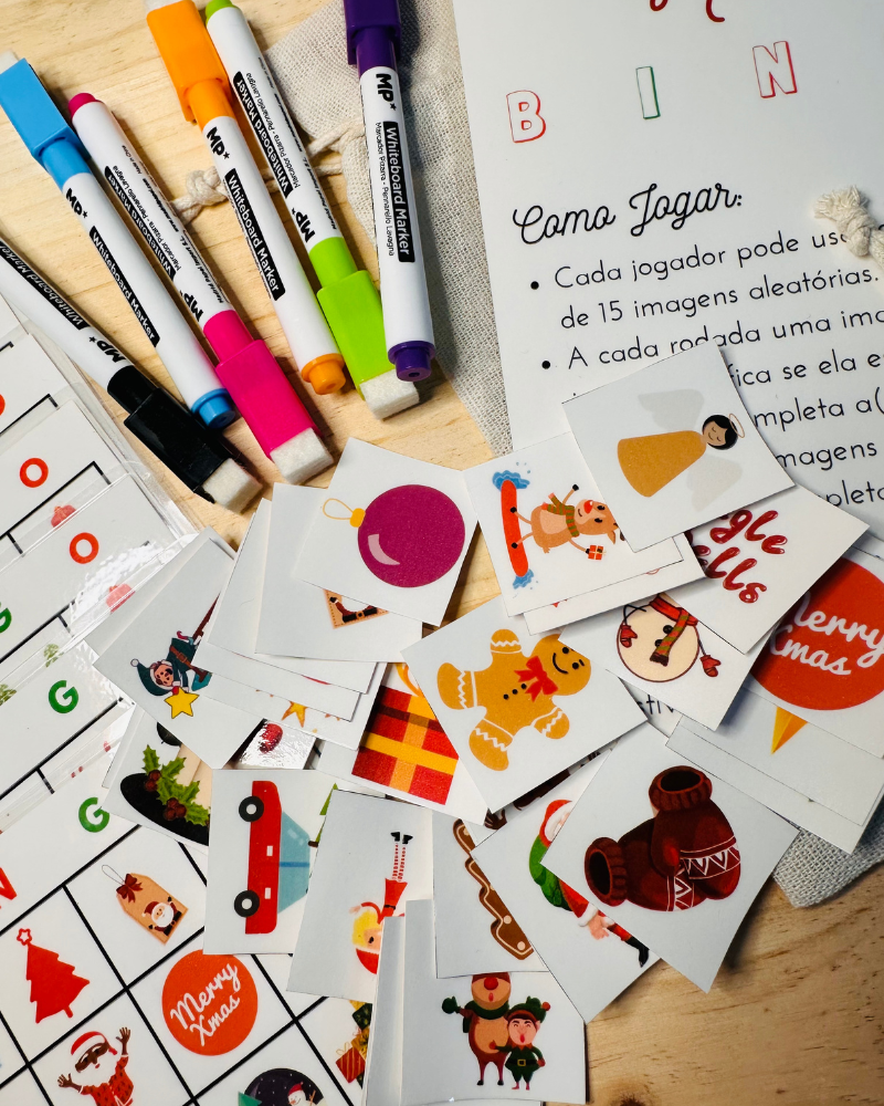 Kit Bingo com Chocolates