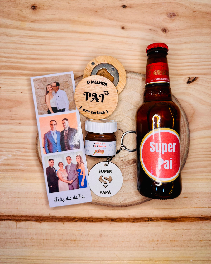 Kit Incrível - Tira íman + Abre Garrafas + Nutella + Porta-chaves + Cerveja