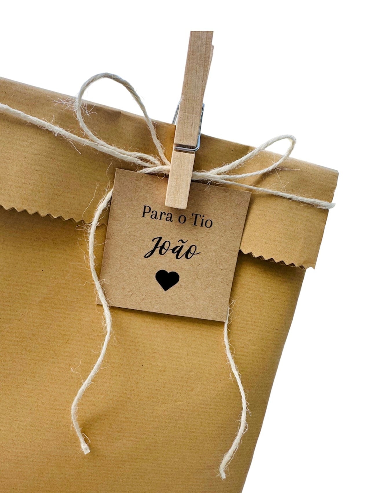 Convite Madrinha e Padrinho com Saco