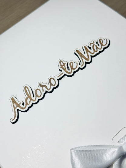 Caixa Especial Dia da Mãe – 5 Velas Mini Bolo