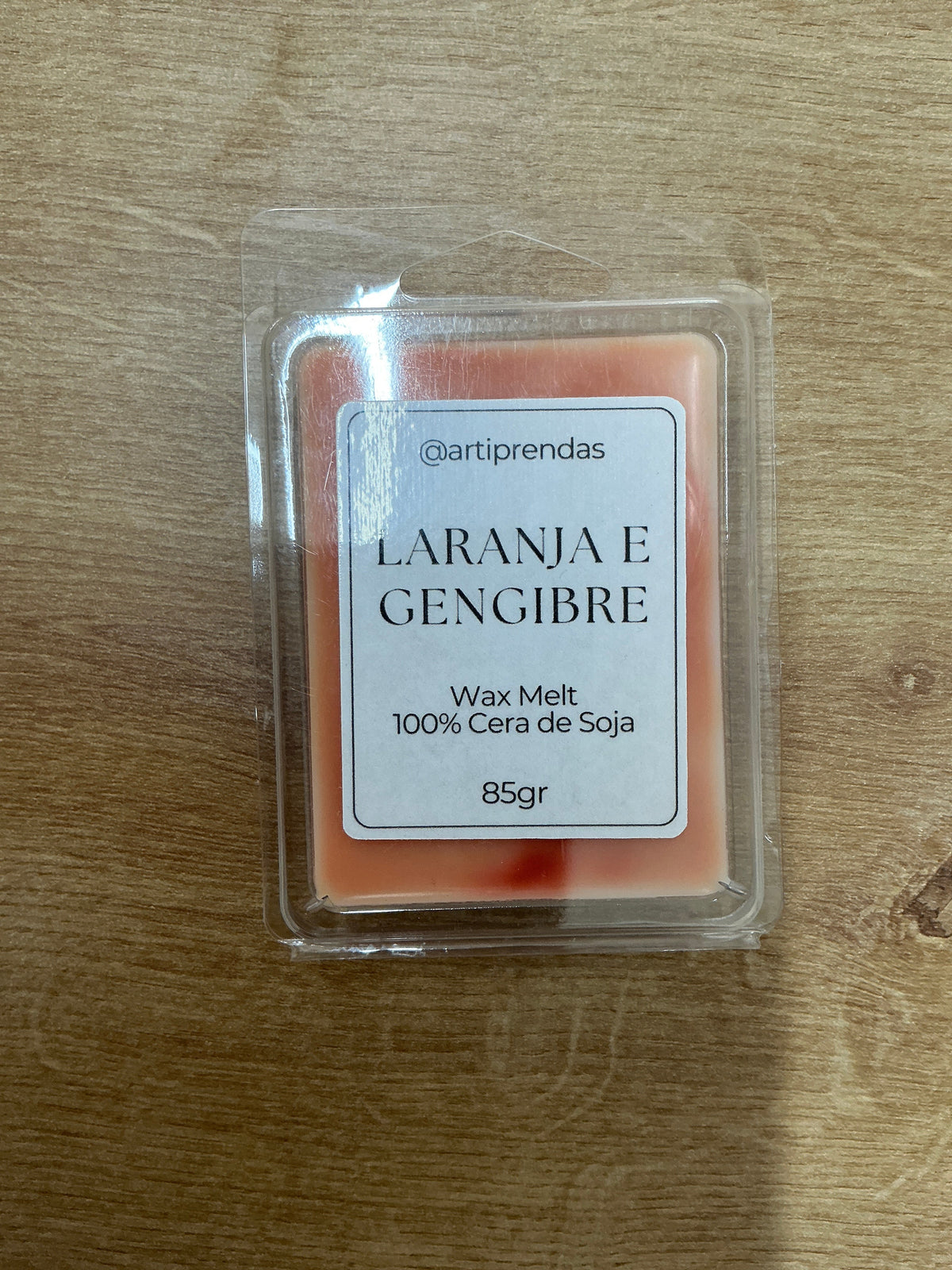 Cubos Laranja e Gengibre