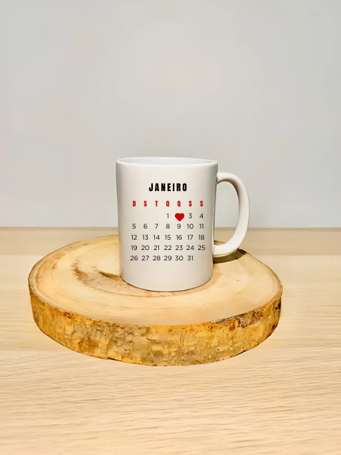 Caneca - Calendário