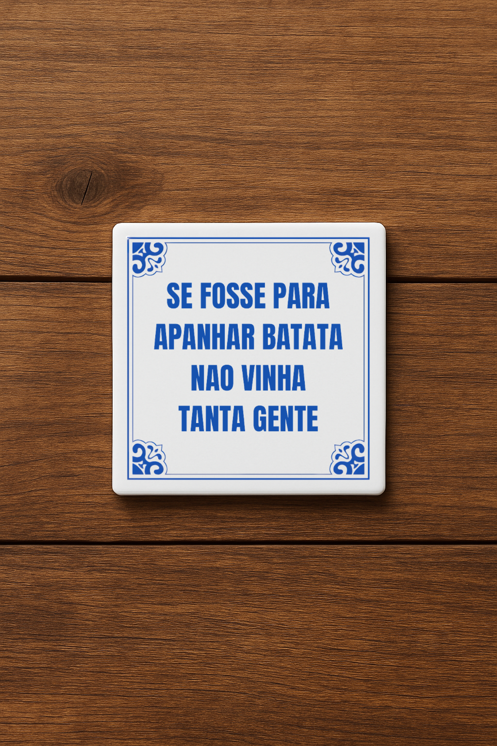 Se fosse para apanhar batata não vinha tanta gente