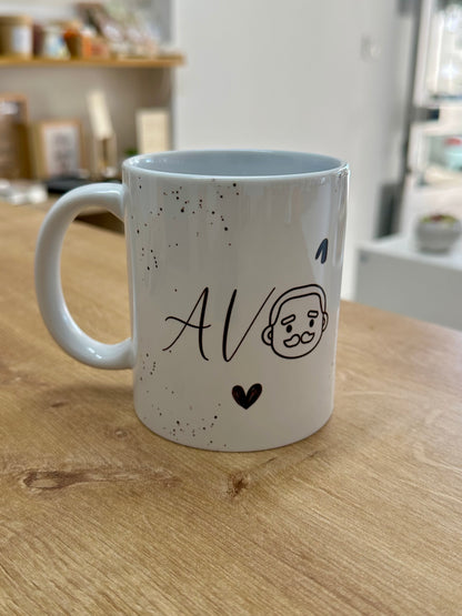 Amor de Avô é igual a café quente: aquece o coração