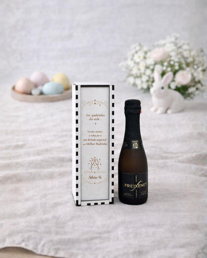 Caixa com Champanhe