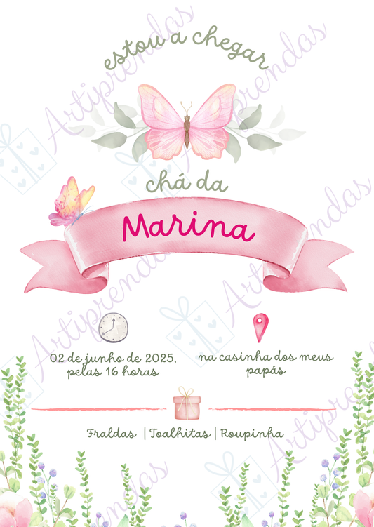 Convite aniversário
