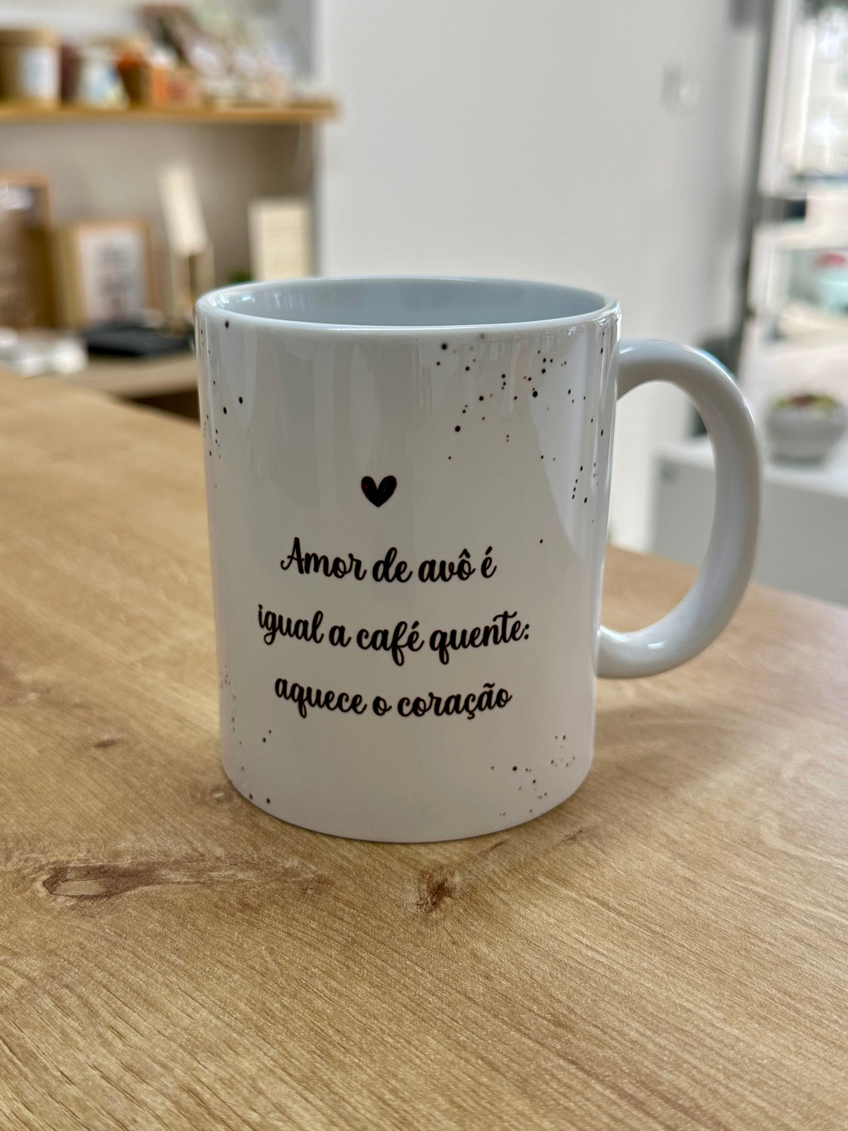 Amor de Avô é igual a café quente: aquece o coração