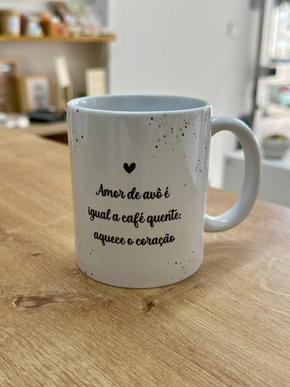 Amor de Avô é igual a café quente: aquece o coração