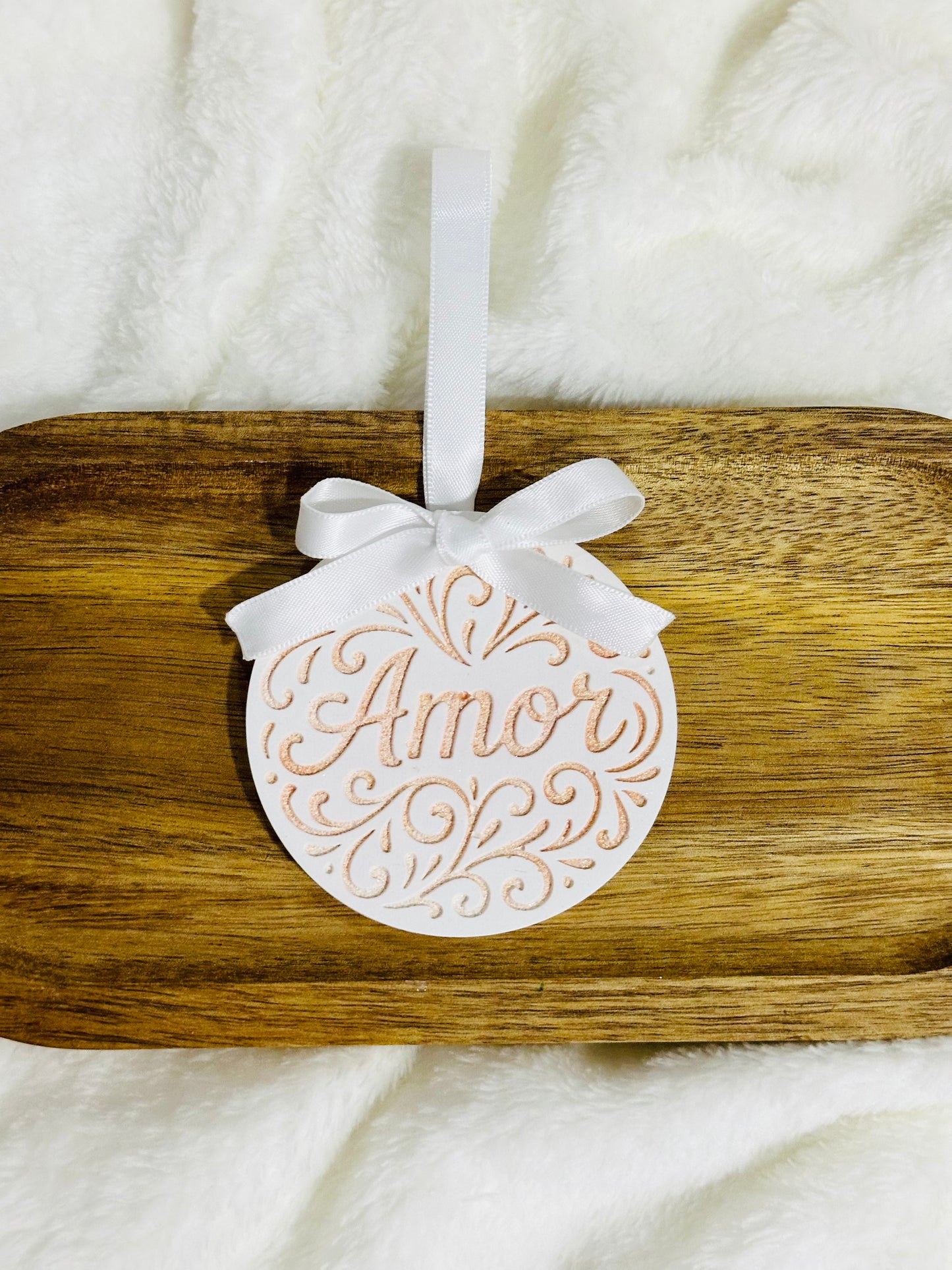 Enfeite Natal - Amor