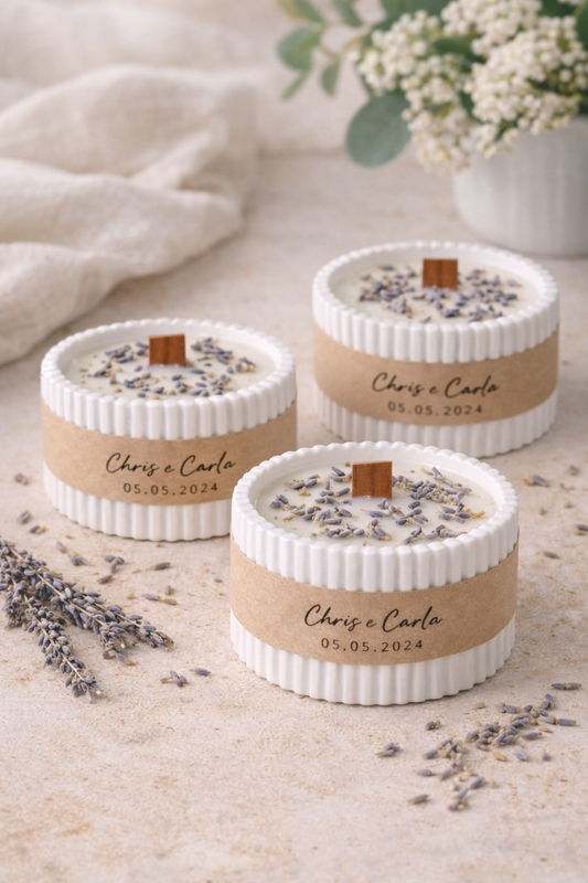 Lembrança no Pote Listado