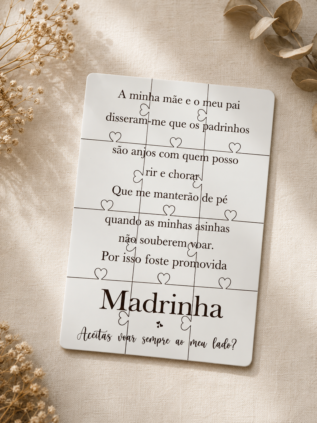 Puzzle Madrinha