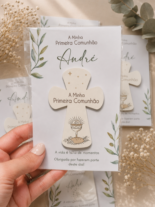 Íman Cruz Primeira Comunhão