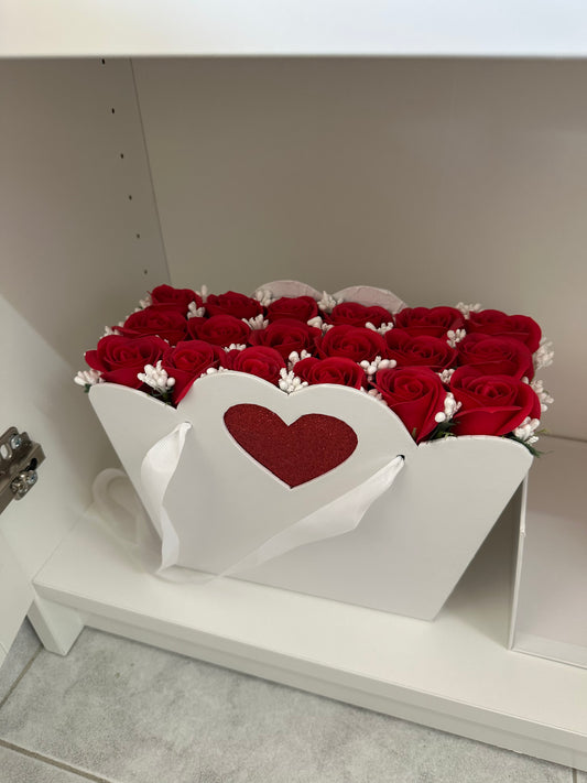 Cesta c/Flores de Sabão