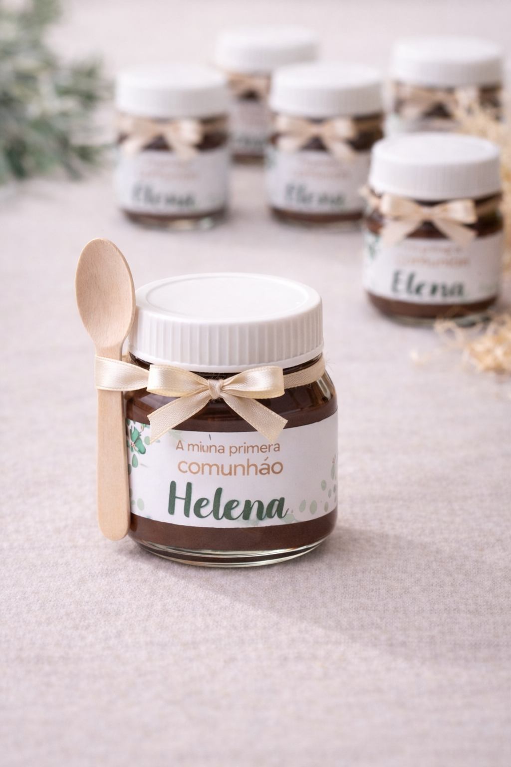 Mini Nutella c/colher