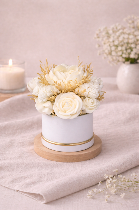 Velas Brancas c/ Caixa Cartão